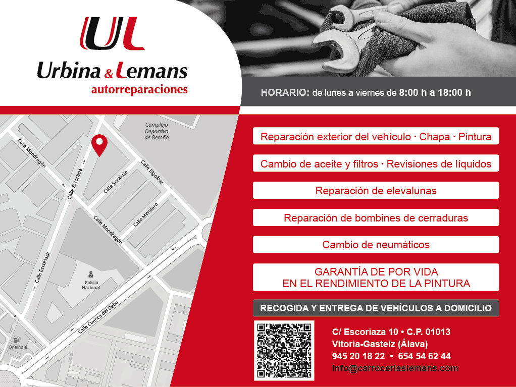 Carrocerías Lemans, reparación de vehículos